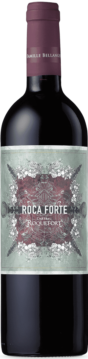 Red wine from Château Roquefort called Roca Forte