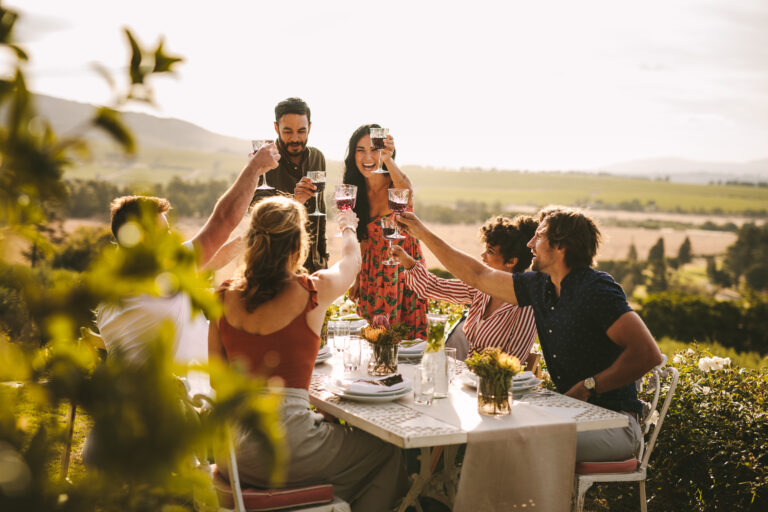 Guests enjoying a multi-day private wine tour experience in Bordeaux