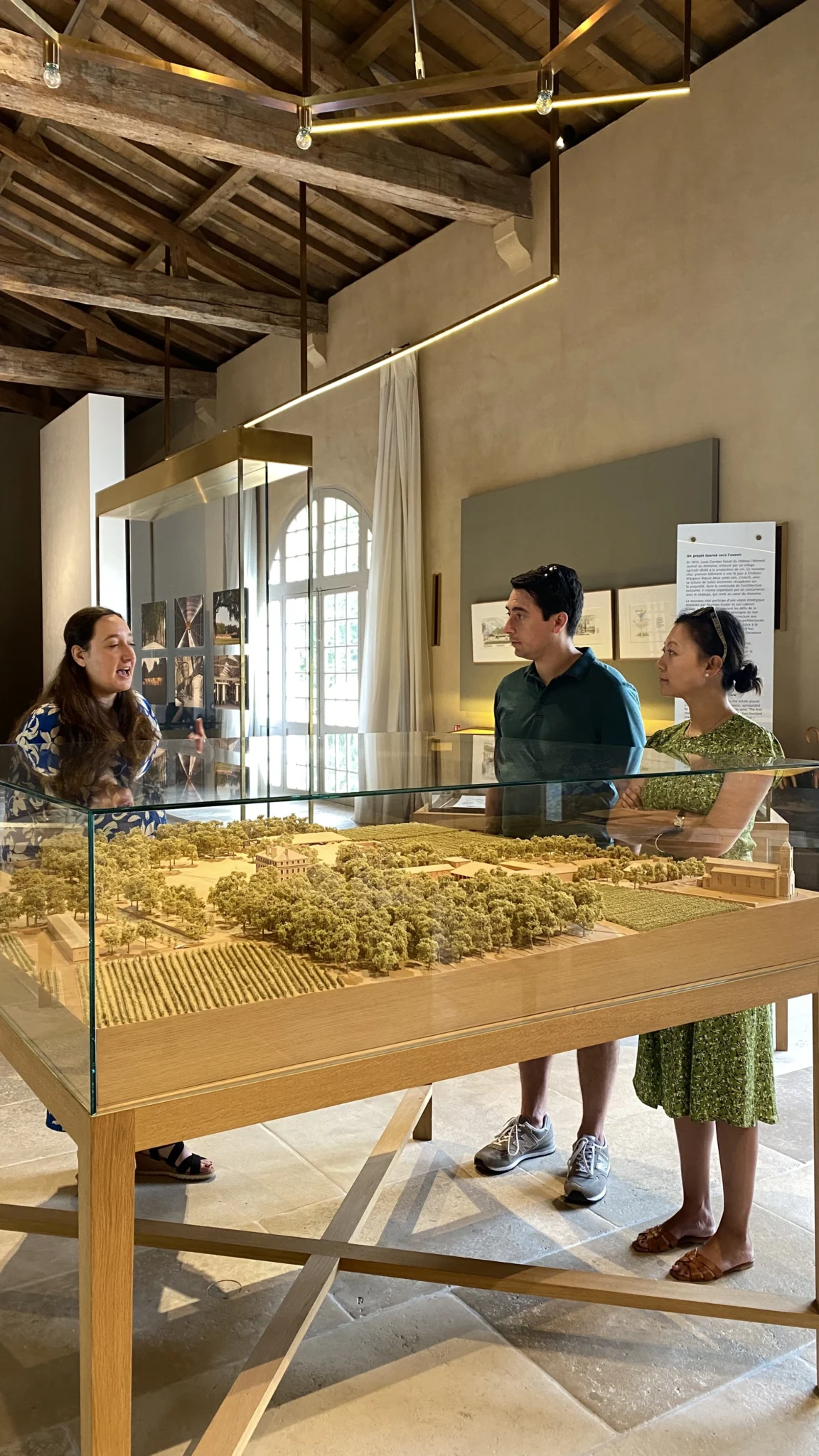 People in the Chateau Margaux